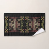 Indische etnische patchwork-olifanten bad handdoek (Handdoek)