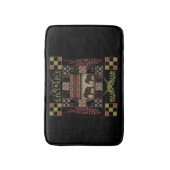 Indische etnische patchwork-olifanten badmat (Voorkant Verticaal)