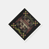Indische etnische patchwork-olifanten servet (Hoek)