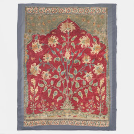 Indische Floral Rug 17e eeuw Fine Art Fleece Deken