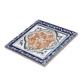 Indische Floral Tile 1 Tegeltje (Zijkant)