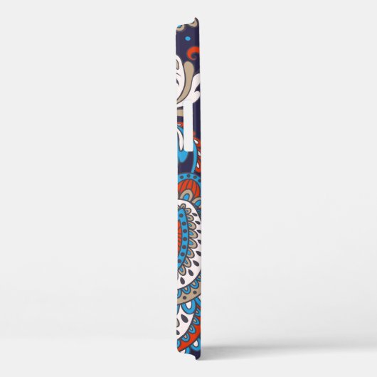 Indische florale paisley medallion. Ethnic Ma Case-Mate iPhone Case (Achterkant / Rechts)
