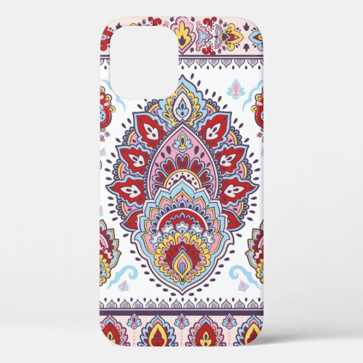 Indische florale paisley medallion. Ethnic Ma Case-Mate iPhone Case (Achterkant)