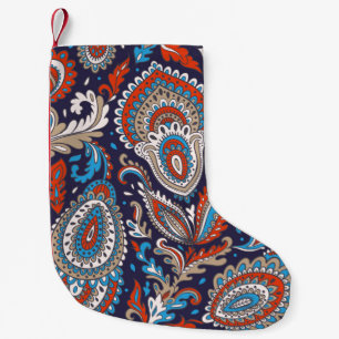 Indische florale paisley medallion. Ethnic Ma Kleine Kerstsok
