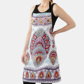 Indische florale paisley medallion. Ethnic Ma Schort (Insitu)