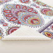 Indische florale paisley medallion. Ethnic Ma Sherpa Deken (3/4)