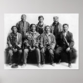 Indische foto van de Chiefs van Alaska Poster (Voorkant)