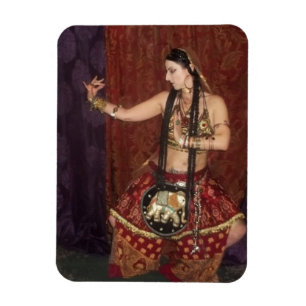 Indische Fusion Dancer Magnet Magneet