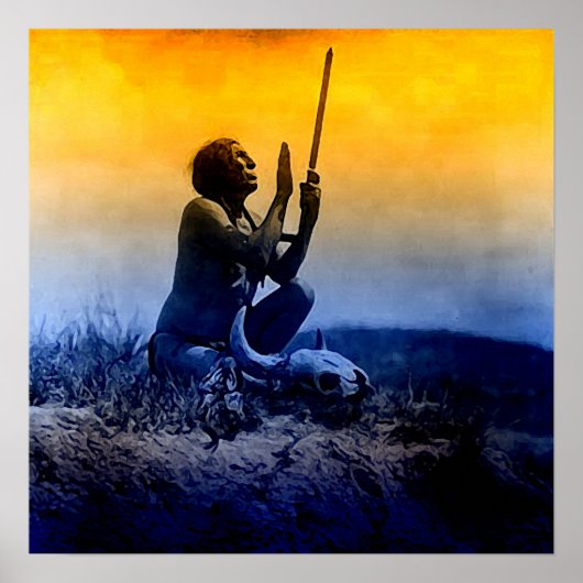 Indische gebeden poster (Voorkant)