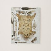 Indische gereedschap en wapens, bord 21 van deel 2 legpuzzel (Verticaal)