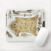 Indische gereedschap en wapens, bord 21 van deel 2 muismat (Met muis)