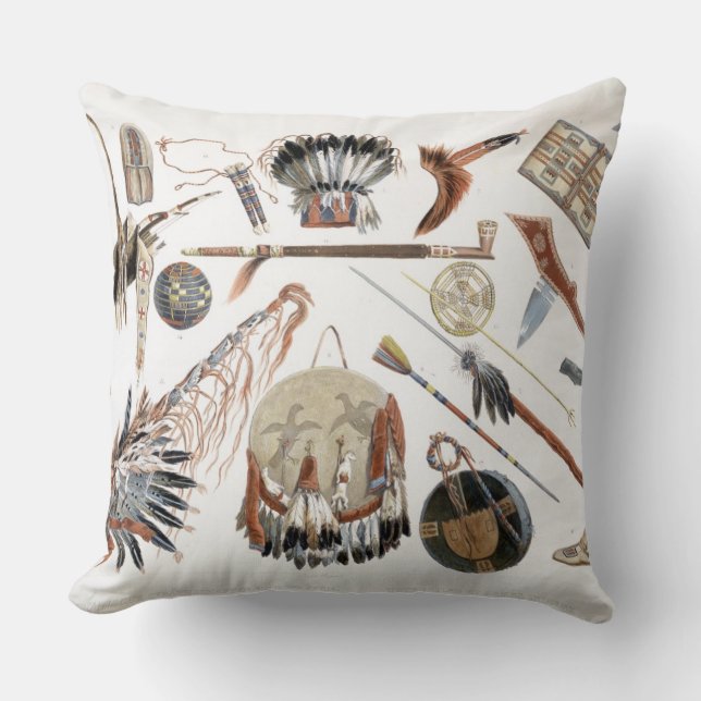 Indische gereedschap en wapens, bord 48 van deel 2 kussen (Voorkant)