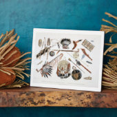 Indische gereedschappen en wapens, bord 48 van dee fotoplaat (Zijkant)