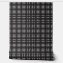 Indische Gingham - Aantrekkelijk Zwart