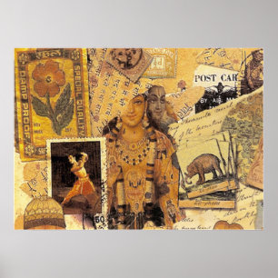 Indische glorie poster