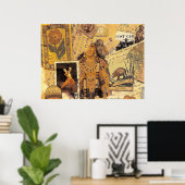 Indische glorie poster (Thuiskantoor)