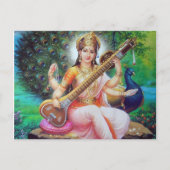 Indische god briefkaart (Voorkant)