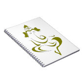 Indische God Ganesha Notitieboek (Rechterzijde)