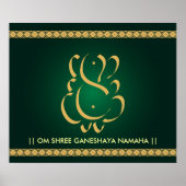 Indische God Ganesha - Poster (Voorkant)
