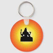 Indische God Shiva - Sleutelhanger (Voorkant)