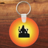 Indische God Shiva - Sleutelhanger (Voorkant)