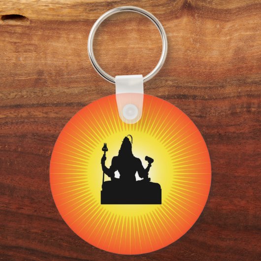 Indische God Shiva - Sleutelhanger (Voorkant)