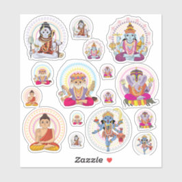 Indische goden sticker