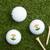 Indische Golf Balls, Indische vlaggolfers / Patrio Golfballen (Insitu Gras)