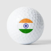 Indische Golf Balls, Indische vlaggolfers / Patrio Golfballen (Voorkant)