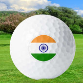 Indische Golf Balls, Indische vlaggolfers / Patrio Golfballen
