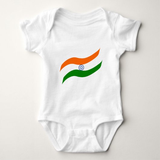 Indische golvende vlag romper (Voorkant)