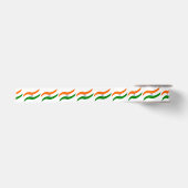Indische golvende vlag satijnen lint (Voorkant)