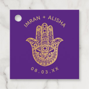 Indische goudhamsa Henna Enveloppe Seal Bedankjes Labels