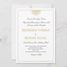 Indische goudkleurendrik Bourgogne Kaart