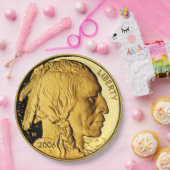 Indische goudmijn papieren bordje (Feest)