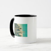 Indische Graven en Totems in de deelstaat Alaska Mok (Voorkant links)