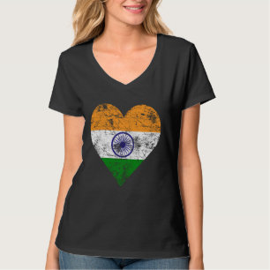 Indische Hartvlag  Indiaas T-shirt