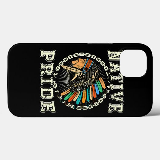 Indische Headdress Indigeno Native American Herita Case-Mate iPhone Case (Achterkant (horizontaal))