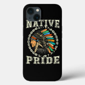 Indische Headdress Indigeno Native American Herita Case-Mate iPhone Case (Achterkant)