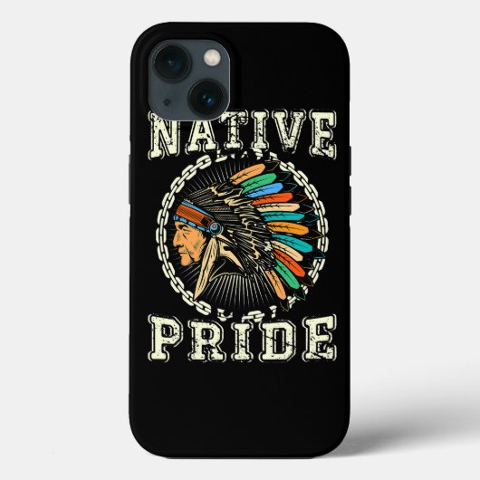 Indische Headdress Indigeno Native American Herita Case-Mate iPhone Case (Achterkant)