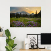 Indische Henry's Hunting Ground bij zonsopgang Poster (Thuiskantoor)