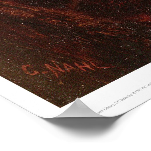 Indische hinderlaag (1165B) Poster (Hoek)