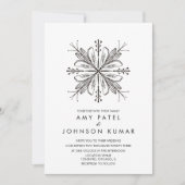 Indische hindoe-handtekeningen kaart (Voorkant)