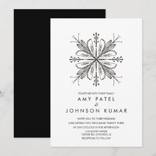 Indische hindoe-handtekeningen kaart