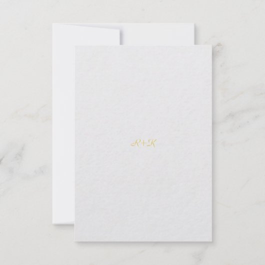 Indische hindu bruiloft Ganesha-uitnodiging Kaart (Achterkant)