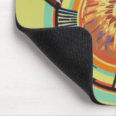 Indische hoofd testpatroon muismat (Hoek)