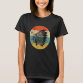 Indische hoofddeksels Retro  Native America T-shirt (Voorkant)