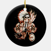 Indische hoofdmachinekamer keramisch ornament (Achterkant)