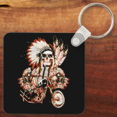 Indische hoofdmachinekamer sleutelhanger (Achterkant)