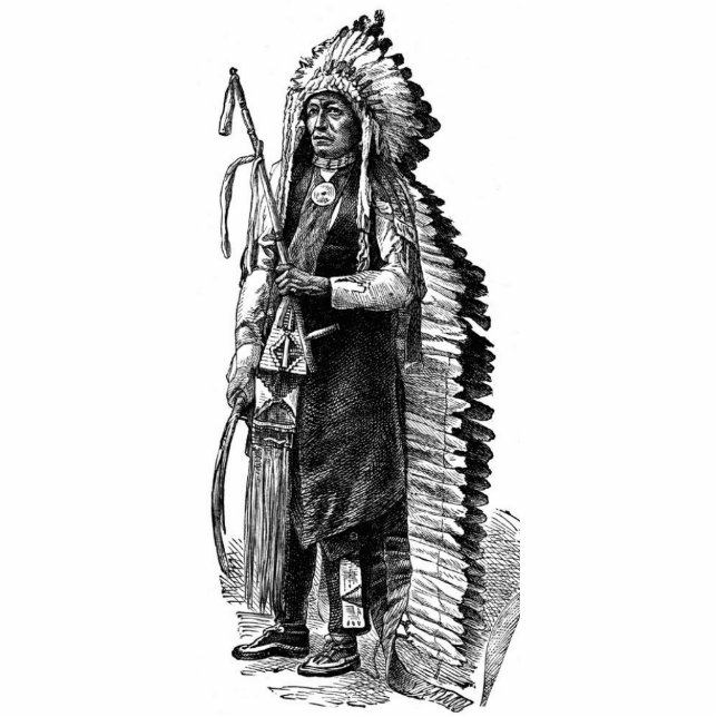 Indische hoofdsculptuur staand fotobeeldje  (Voorkant)